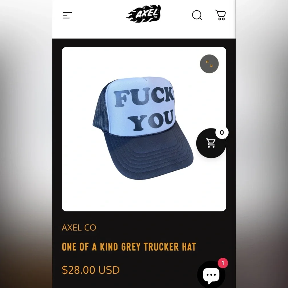 Axel Co Trucker Hat - Picture 5 of 6